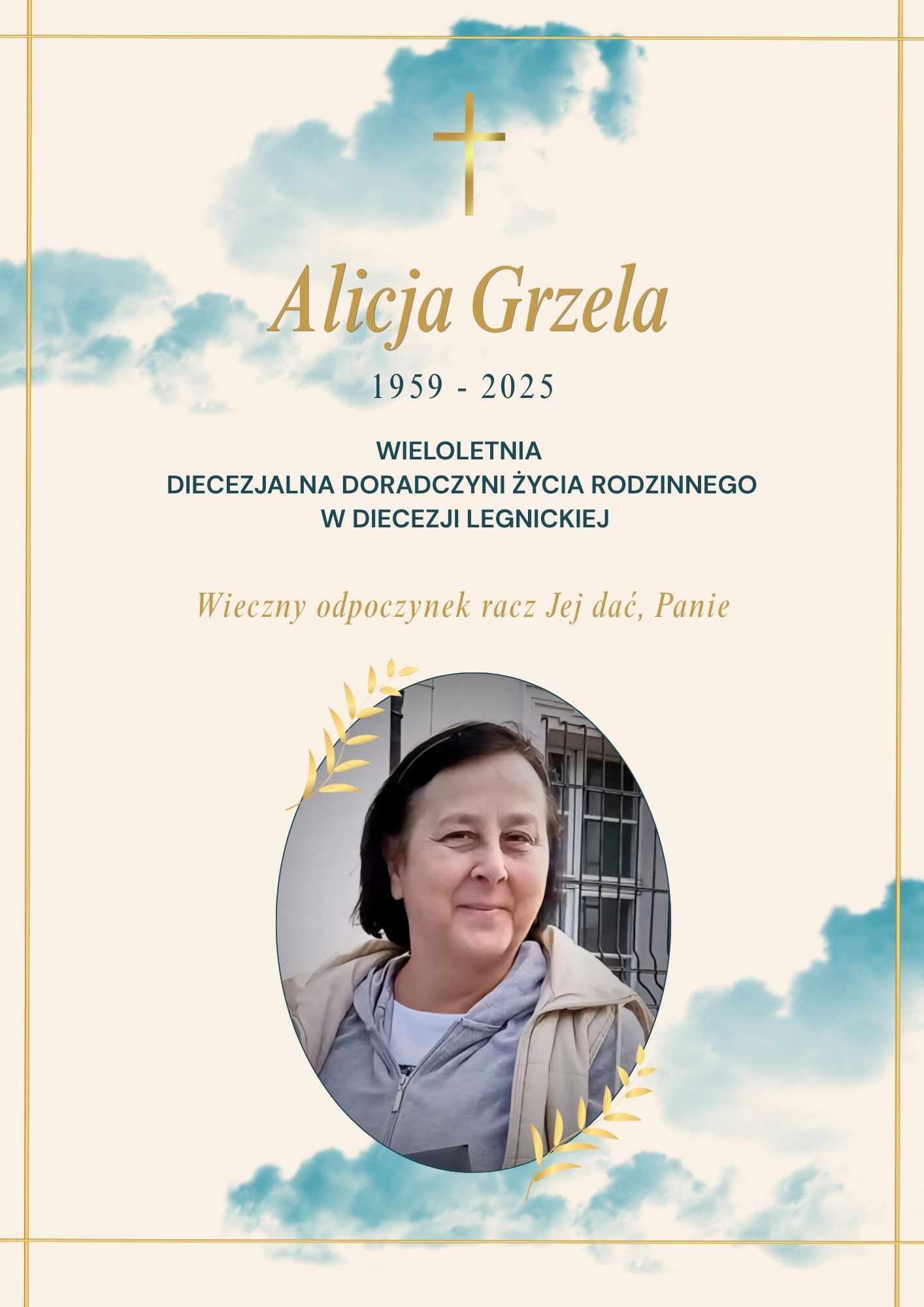 Pożegnanie śp. Alicji Grzeli - wieloletniej Diecezjalnej Doradczyni Życia Rodzinnego